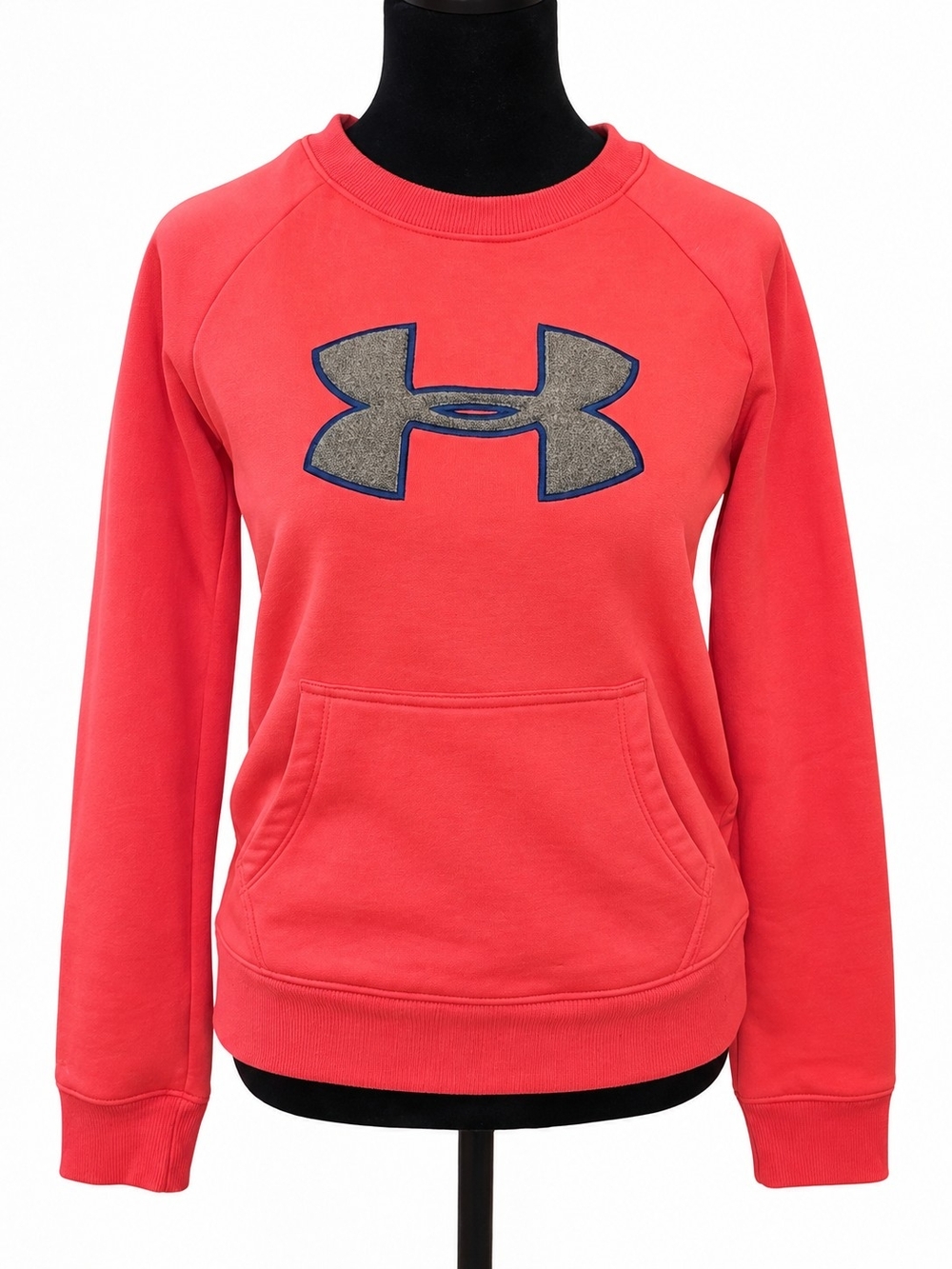 Under Armour ColdGear Storm Coral Logo Sweatshirt Pullover S/M